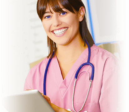 Smiling female nurse