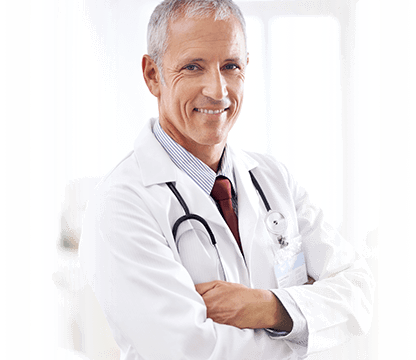 Female patient talking with blonde female physician